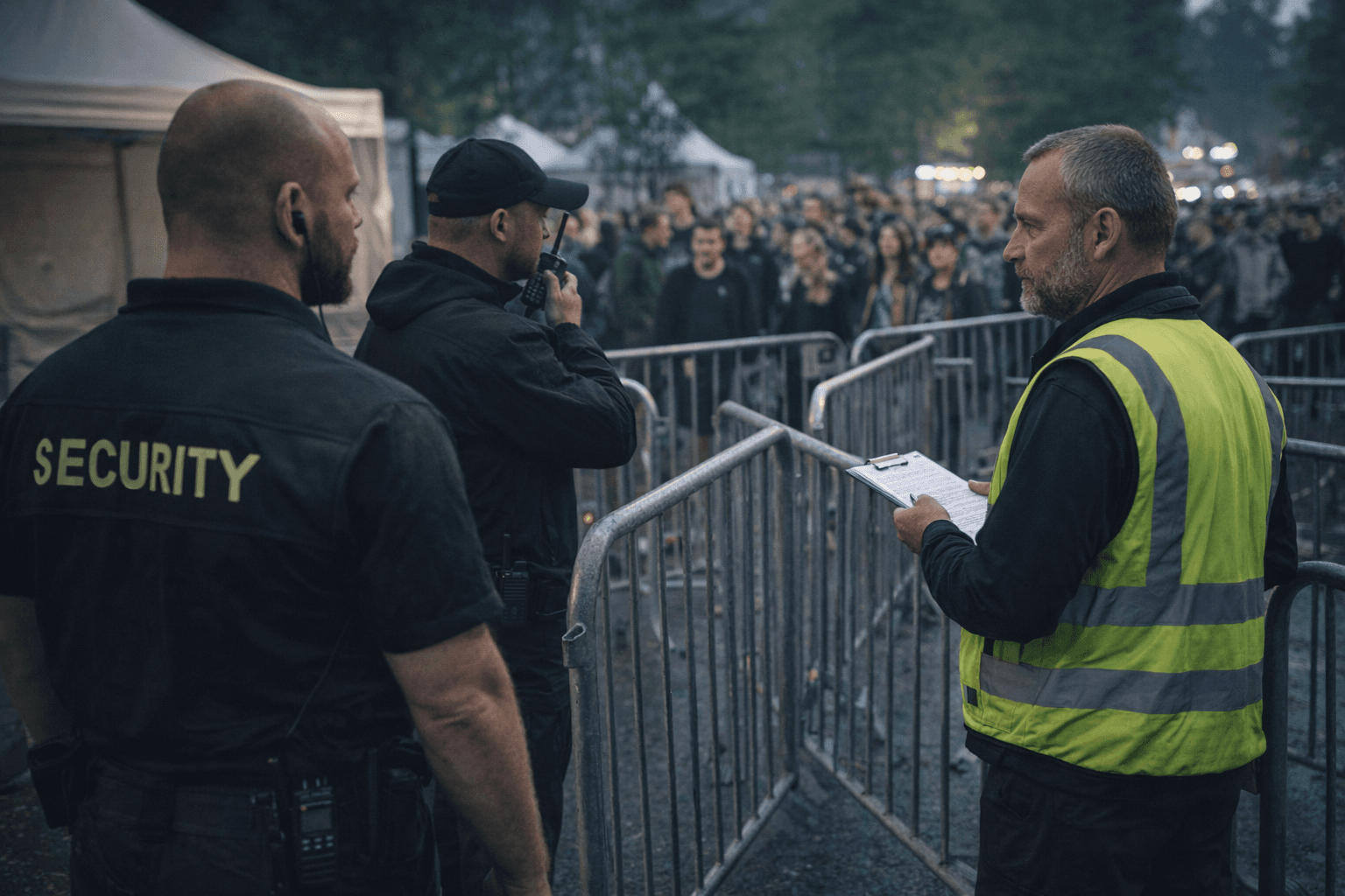 Ostraha veřejných akcí: co musí mít pořadatel i security tým srovnané