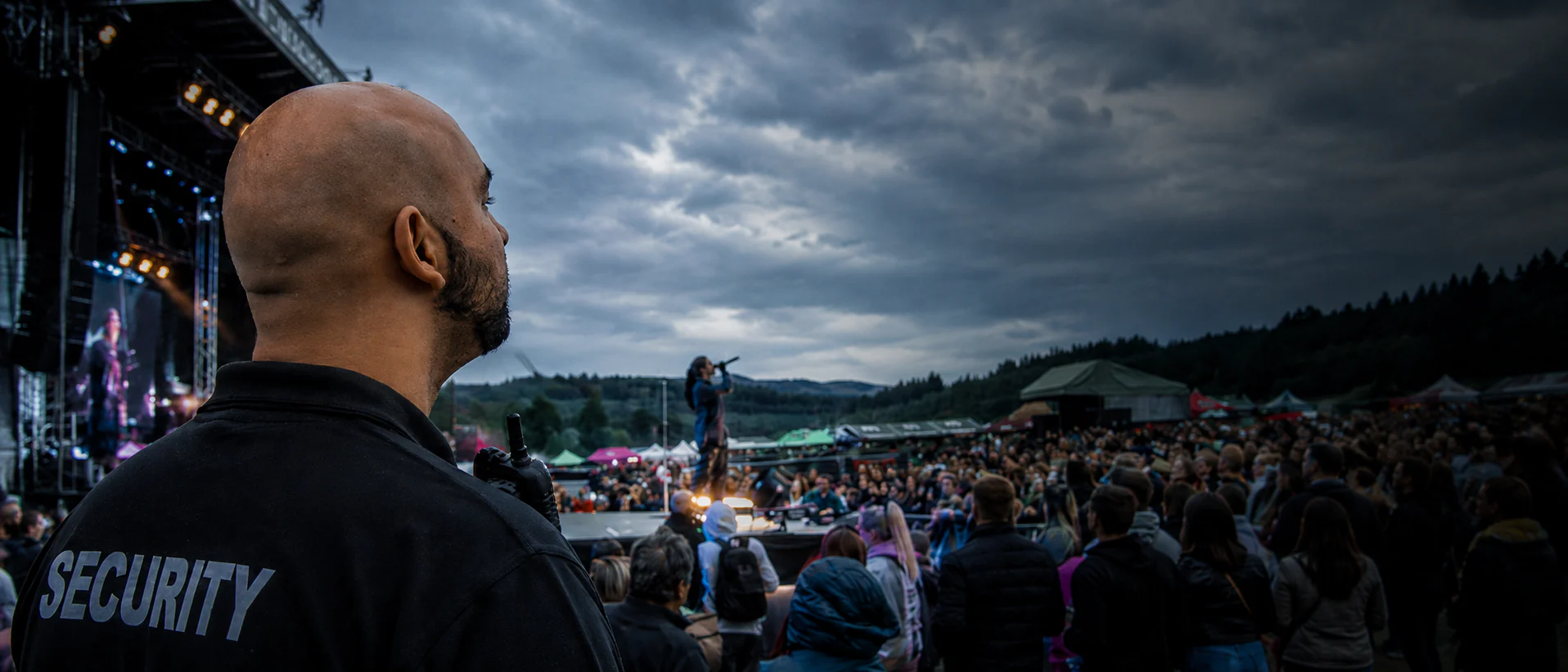 Event security na festivalové stage
