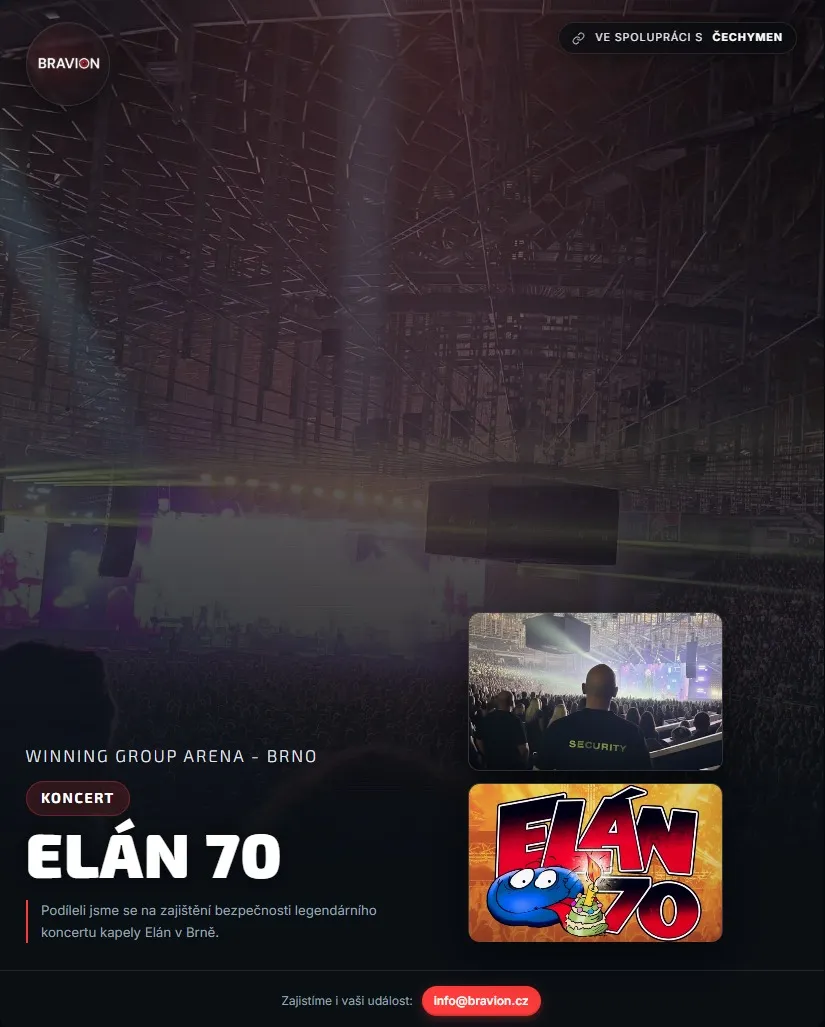 Ostraha akce v Praze