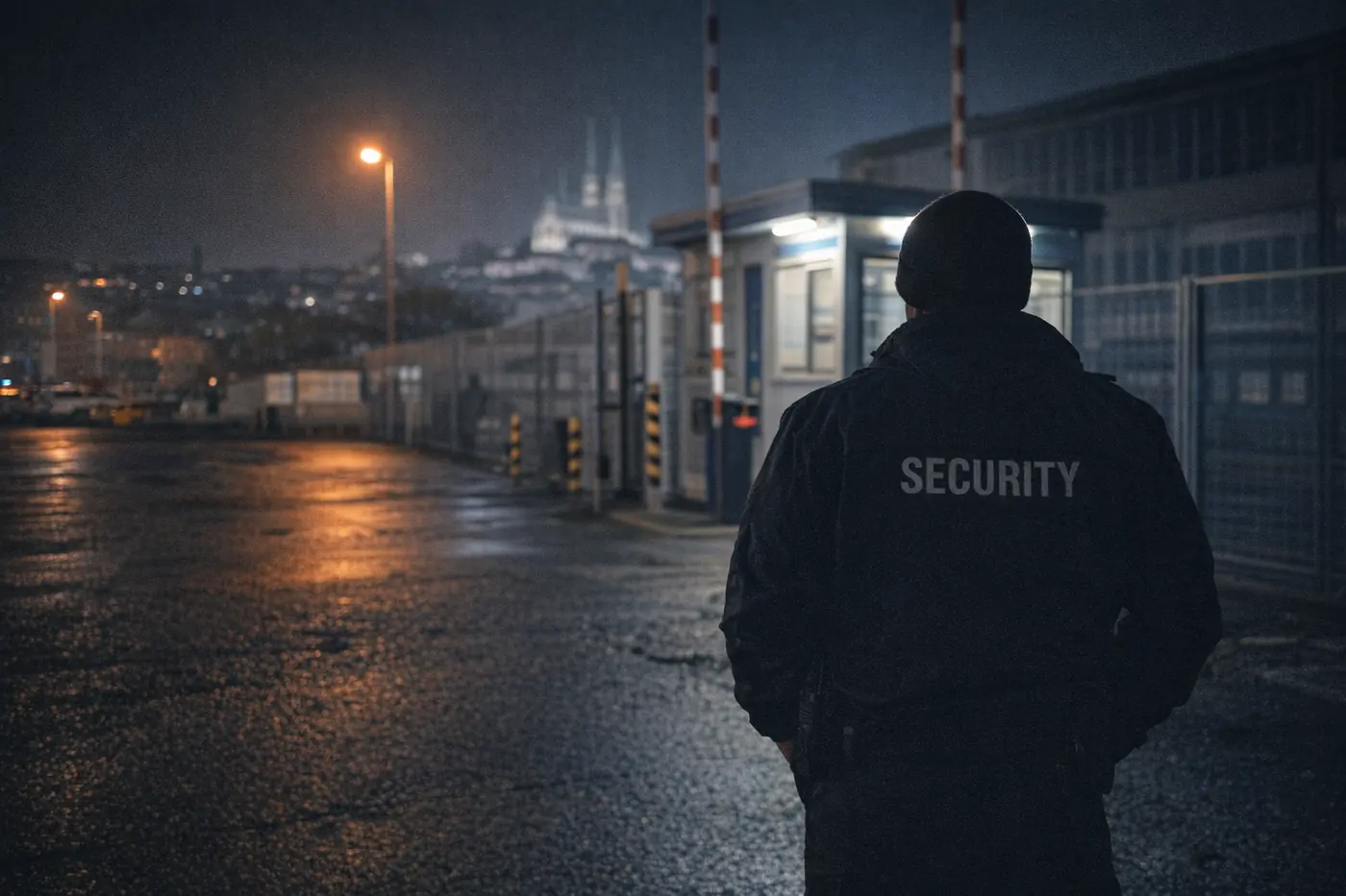 Site security in operation in Brno