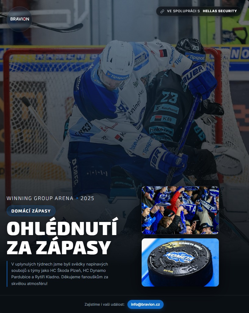 Akční záběr z hokejového utkání (blízko branky)